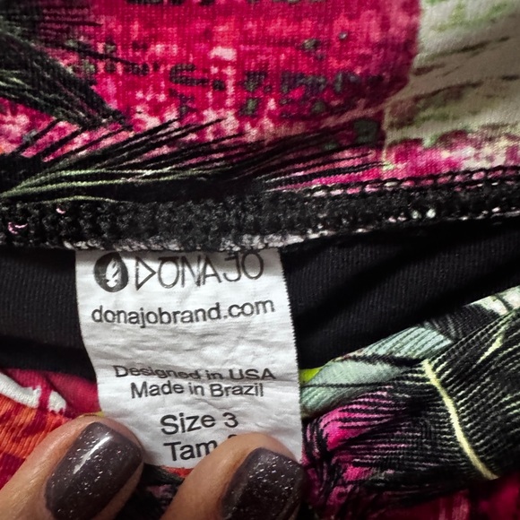 Dona Jo Capri skirted legging - Picture 4 of 6